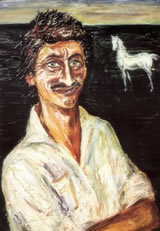 Josif Josifovič Černij-autoportrét malíře
